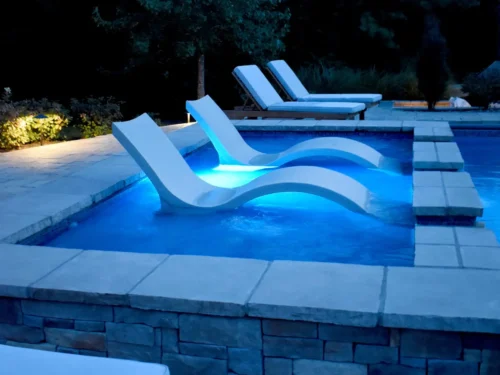 Rectangle Tanning Ledge