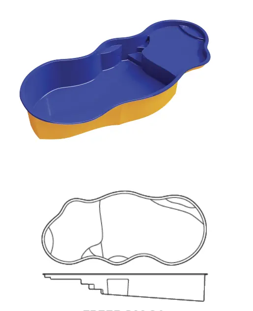 Pool Photo of Model Freedom 34