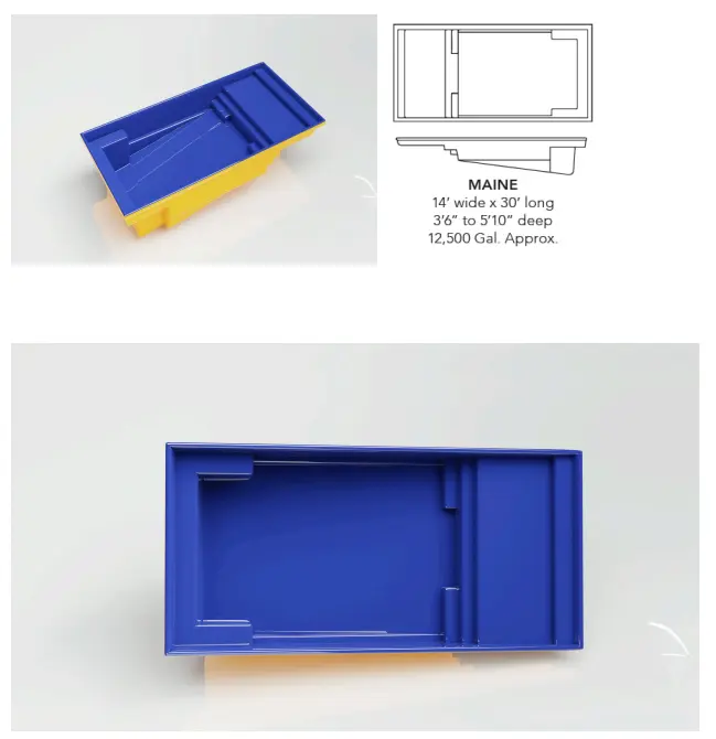 Pool Photo of Model Maine