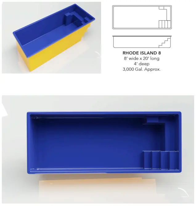 Pool Photo of Model Rhode Island 8