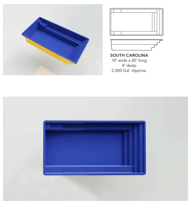 Pool Photo of Model South Carolina