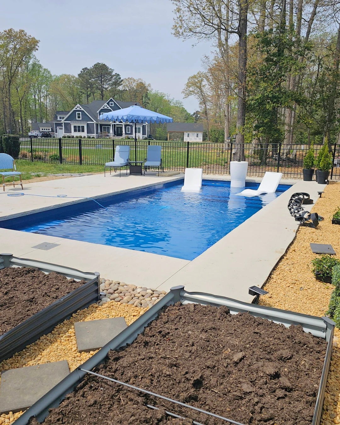 Fiberglass Pool Installation in Dover